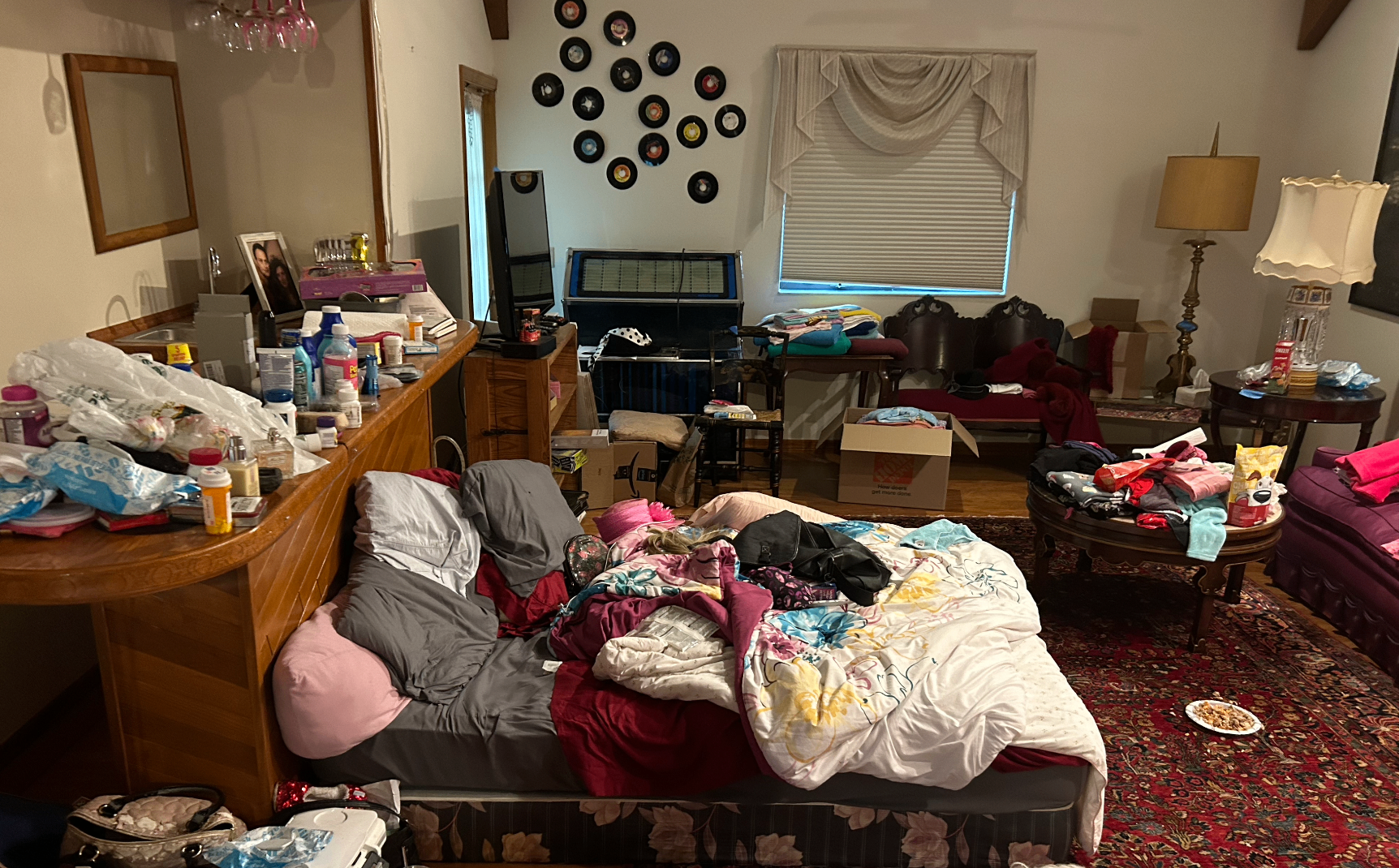 South Florida hoarder and house cleanout clearing heavy household clutter room by room by Fresh Start Junk Removal